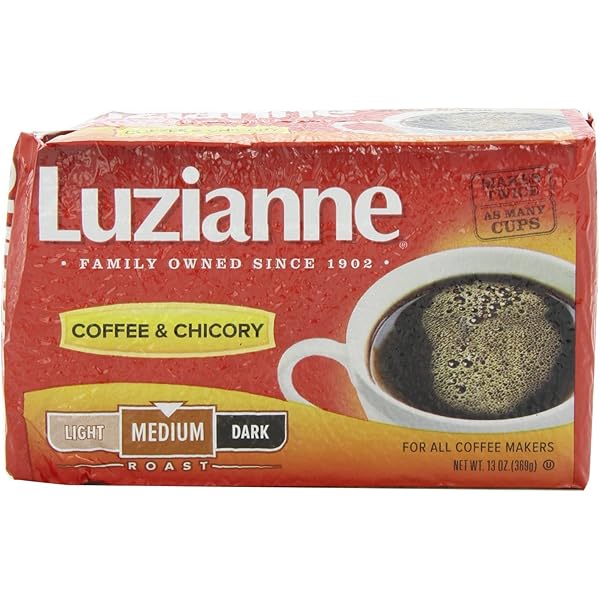 RT Dark Roast Ground Coffee & Chicory - 13 Oz Brick Pack Of 4