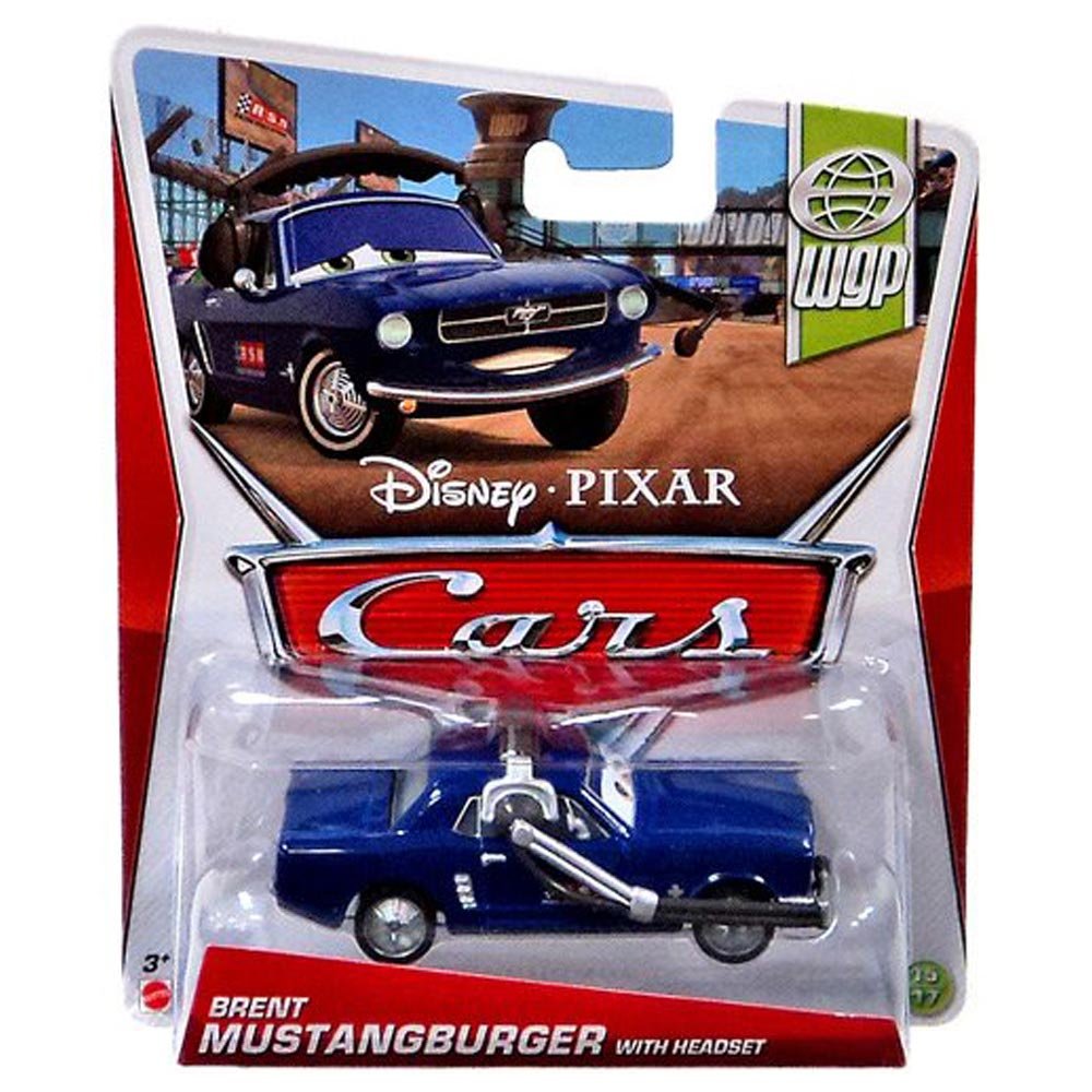 Disney Cars Cast 1: 55 – Selection Vehicles Models sort.1 Brent Mustangburger - WGP