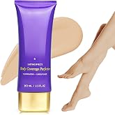 Tattoo Cover Up Makeup Waterproof, Body Coverage Perfector for Leg &amp; Body Makeup, Bruise Scar Make up Tattoo Concealer Skin Full Coverage with Long Lasting 3.5oz, Natural Radiance