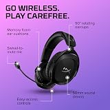 HyperX Cloud Stinger 2 Wireless Headset PC DTS Headphone:X 20h Battery view 6