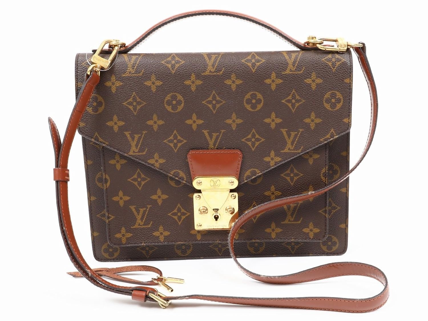 新版 ルイヴィトン Louis Vuitton モノグラム モンソー バッグ M 中古 B07f2v9zr3 Xcentry Com