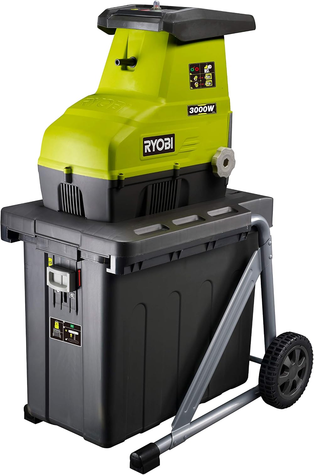 Ryobi 3000W Silent Impact Shredder RSH3045U 45 cm Cutting Diameter