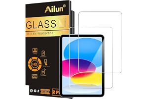 Ailun Screen Protector for iPad 11th A16 2025 [11 Inch] / 10th Generation 2022 [10.9 Inch], Tempered Glass [Face ID &amp;... ($7.98)