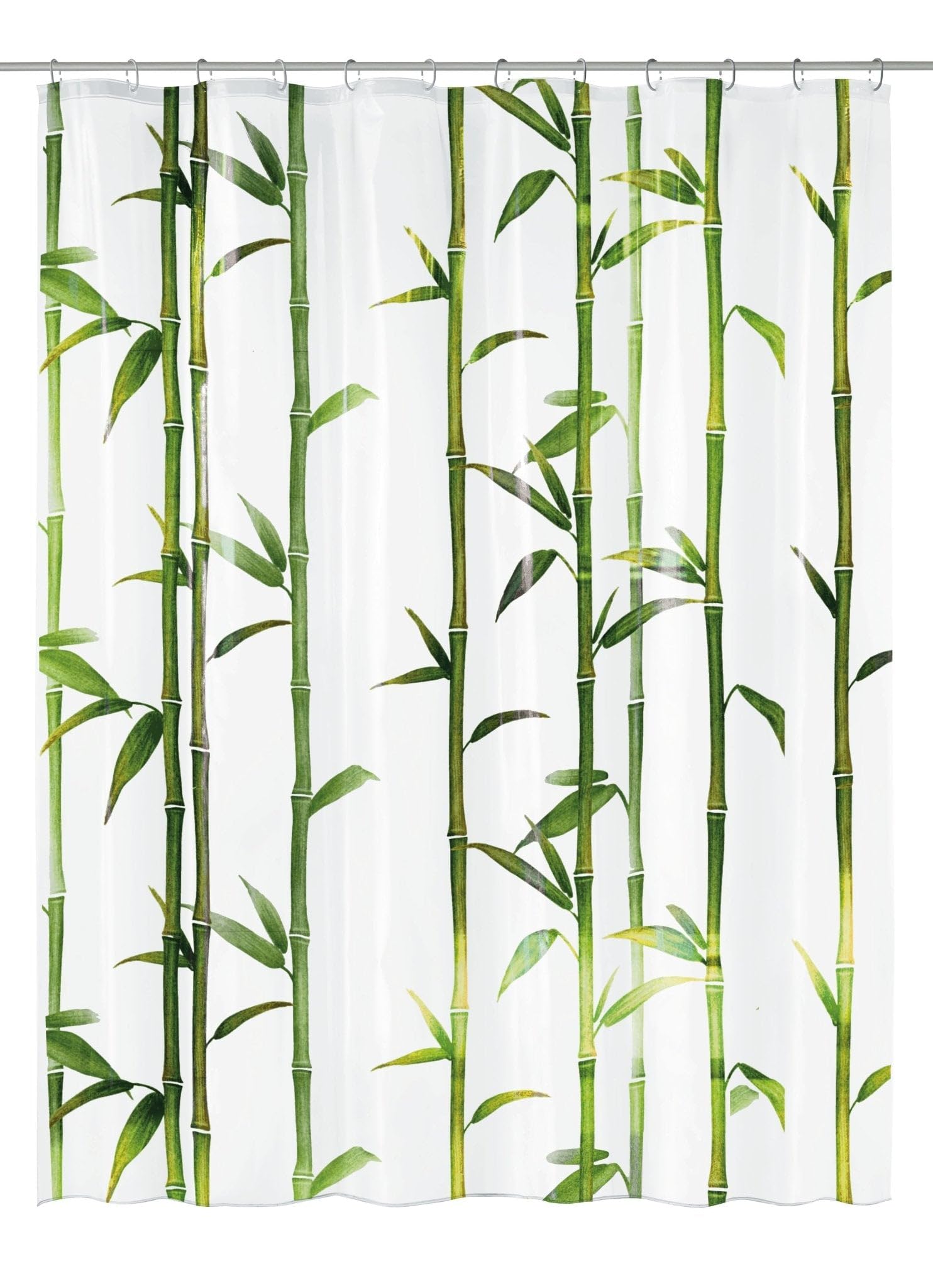 Kleine Wolke 180 x 200 cm 100 Percent Peva Bambu Shower Curtain, May Green