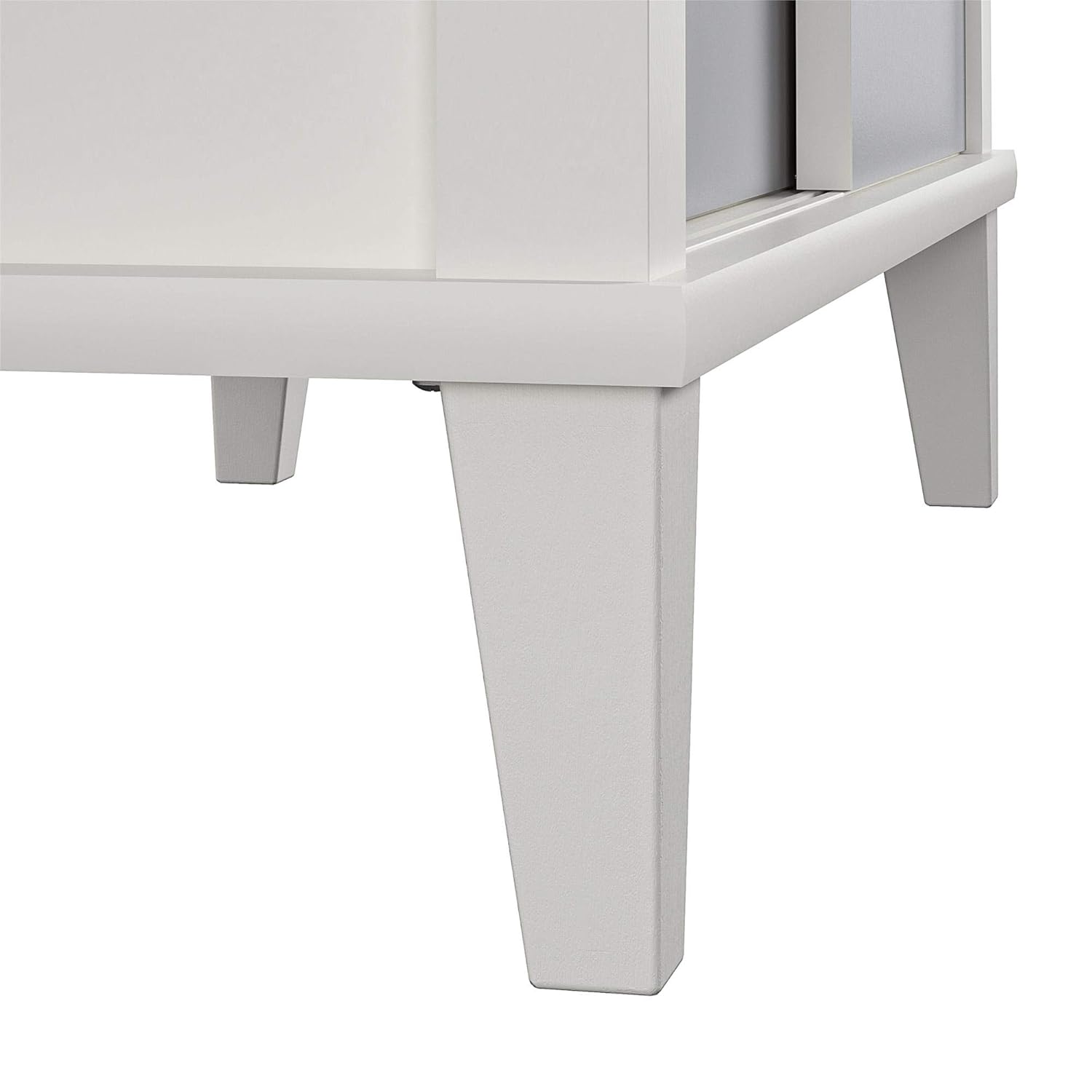 Little Seeds Monarch Hill Poppy 3 Drawer Dresser White Gray Nightstands
