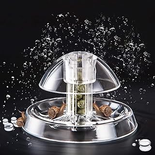 WEAVERBIRD Aquarium Schneckenfalle Snail Trap Klar Kunststoff Köder für Aquarium Pflanzen Planarian Leech Pest Catch Umwelt Aquarium Naturreiniger