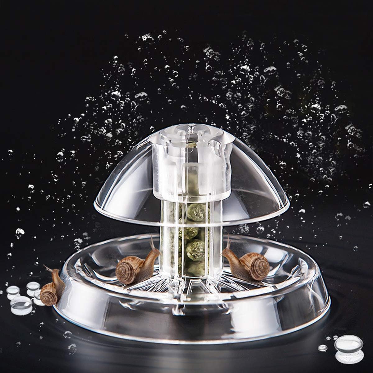 WEAVERBIRD Aquarium Schneckenfalle Snail Trap Klar Kunststoff Köder für Aquarium Pflanzen Planarian Leech Pest Catch Umwelt Aquarium Naturreiniger