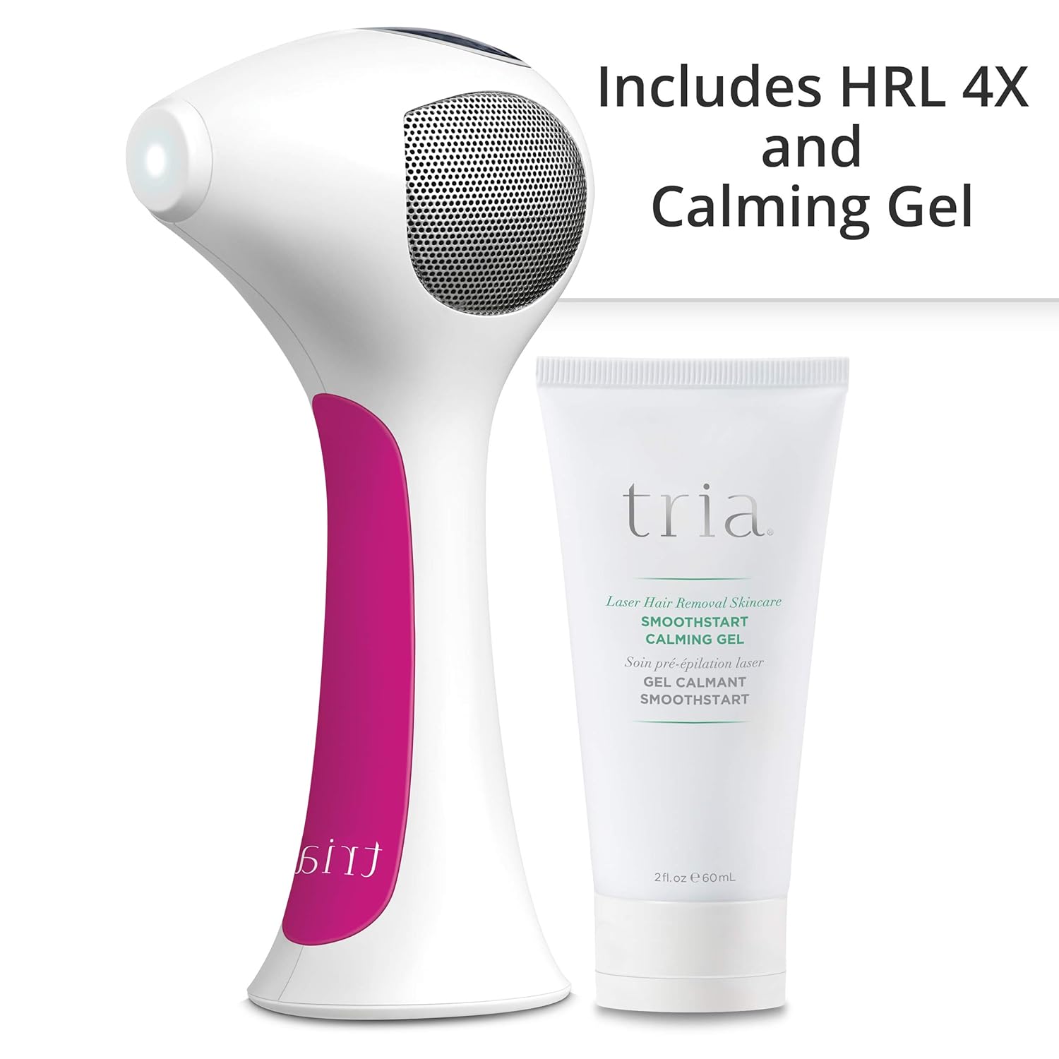 Tria Beauty Hair Removal Laser 4x Deluxe Kit With Calming Gel