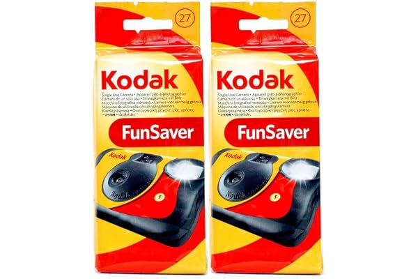 Kodak Funsaver One Time Use Film Camera (2-pack)