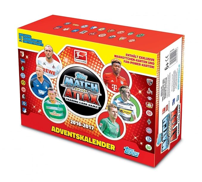 Topps D105362 Adventskalender, bunt