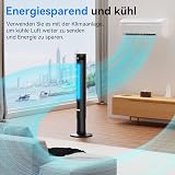 YASHE 43 inch Tower Fan with Remote 85° Oscillation 12-Hour Timer 3 Speeds view 7
