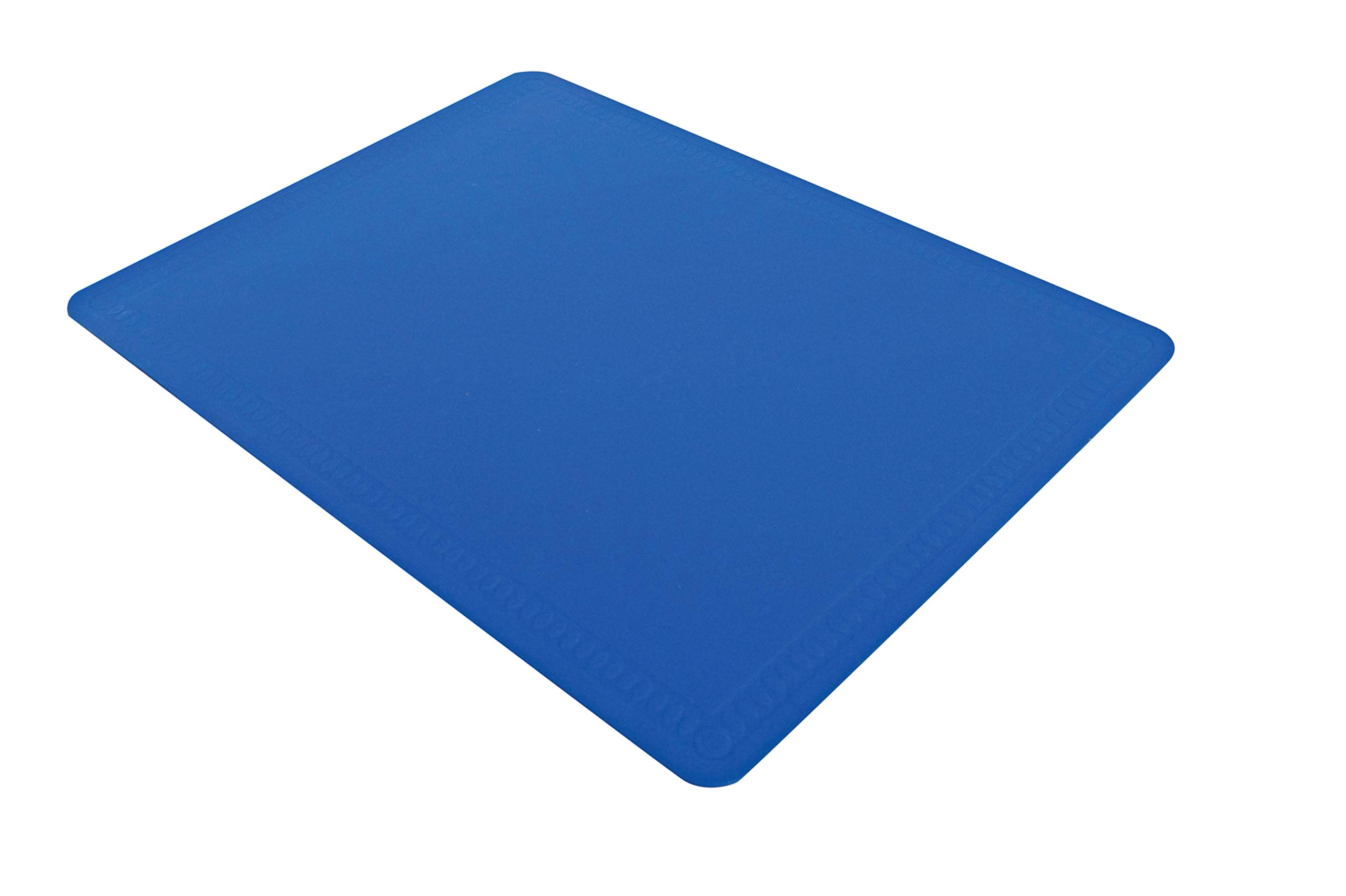 Aidapt Extra Large Anti Slip Wipe Clean Heat Resistant Silicone Table Mat 600x450mm in Blue