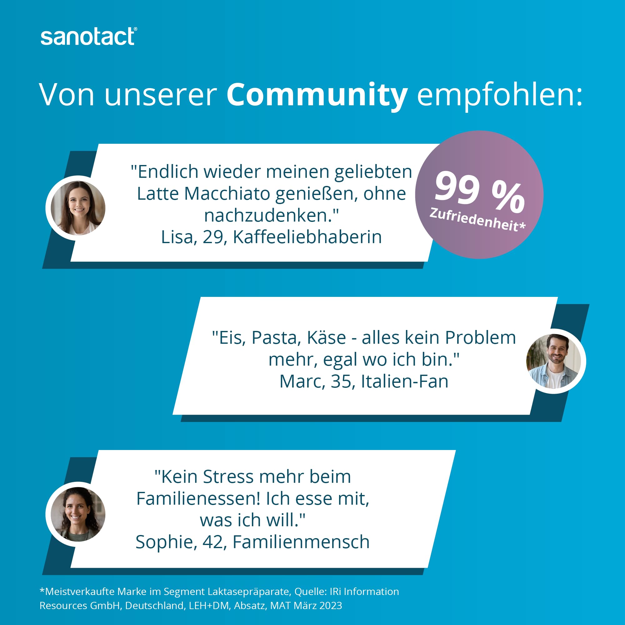 sanotact Laktase Direkt 4.500 Mini-Tabletten – 100 Stück | Für Laktoseintoleranz | Sofortige Wirkung | Ohne Wasser einnehmbar | Praktischer Klickspender 8