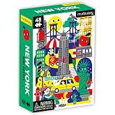 Mudpuppy - New York 48 Piece Mini Puzzle for Kids | Ages 4-6, Cityscape, Travel Activity, Includes Fun Facts and Reference Image, Family Fun, Screen-Free Play, Recycled Paper