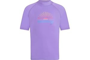 Kanu Surf Girls Karlie Rash Guard UPF 50+ Sun Protection Short Sleeve Swim Shirt