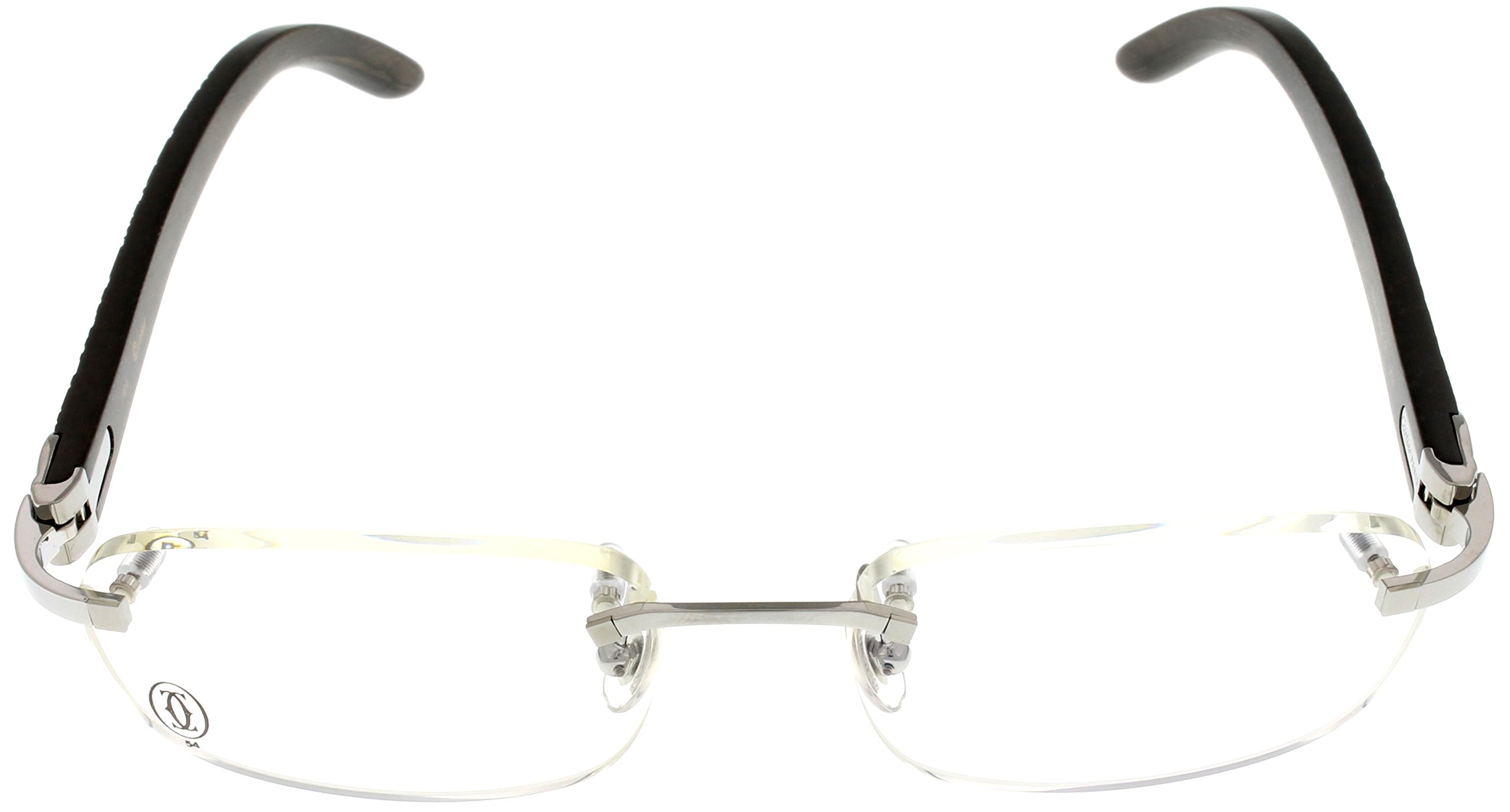 Cartier Prescription Eyeglasses Frame Wood T8100864 Rimless Buy