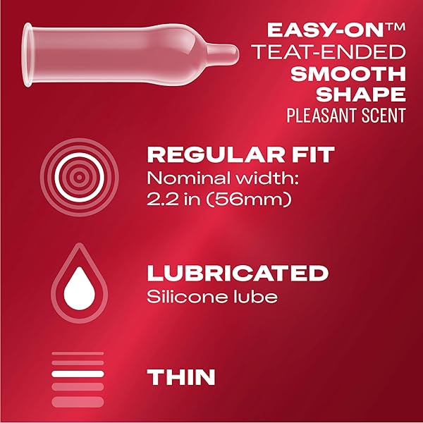 DUREX CONDOM EXTRA SENSITIVE NATURAL LATEX CONDOMS, 3 COUNT – ULTRA FINE & EXTRA LUBRICATED