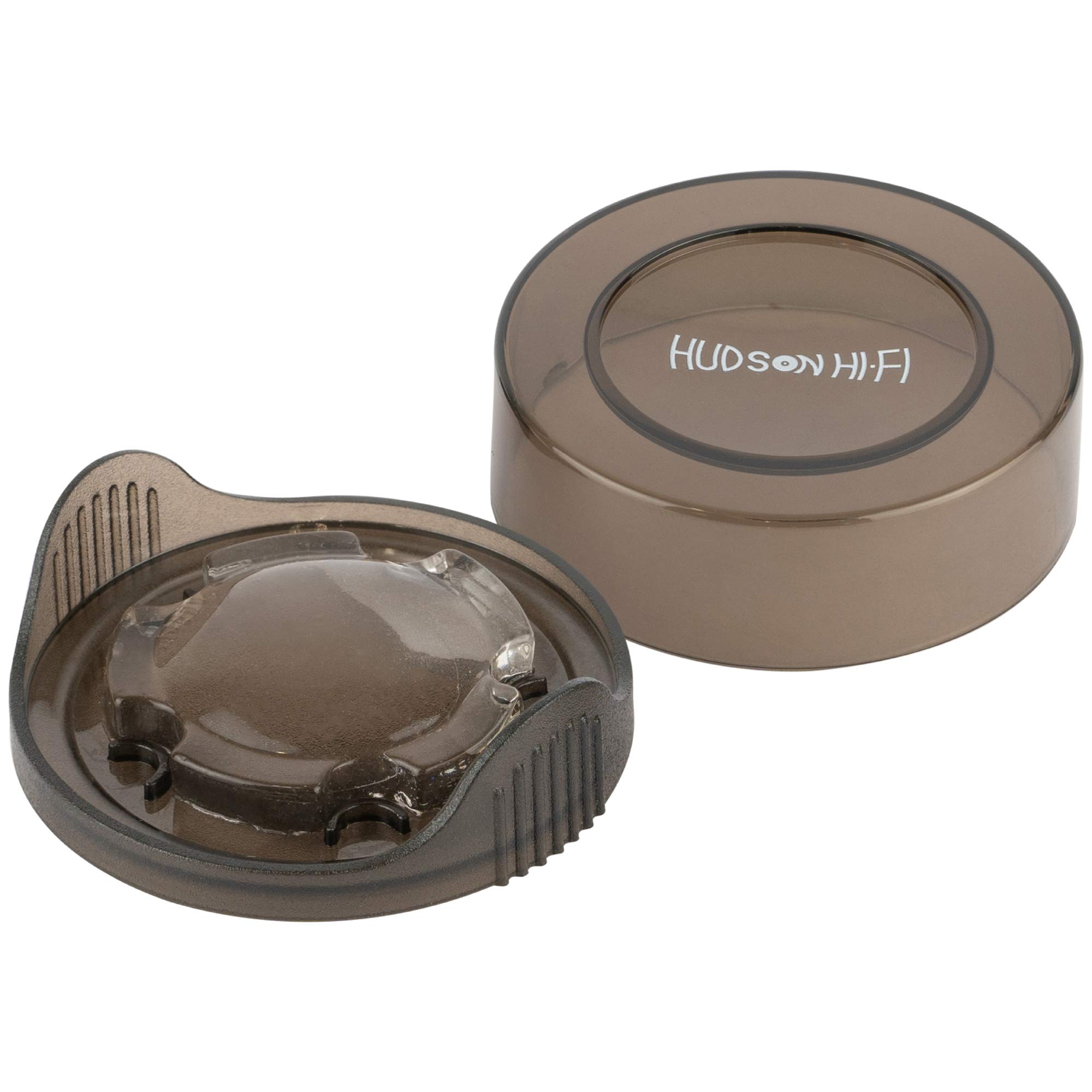 Hudson Hi-Fi Turntable Stylus Cleaner Vinyl Cleaning Gel Bubble - Vinyl Stylus Needle Cleaner for Turntable Record Player - Anti Static Needle Cleaner for Turntable Accessories, Clear