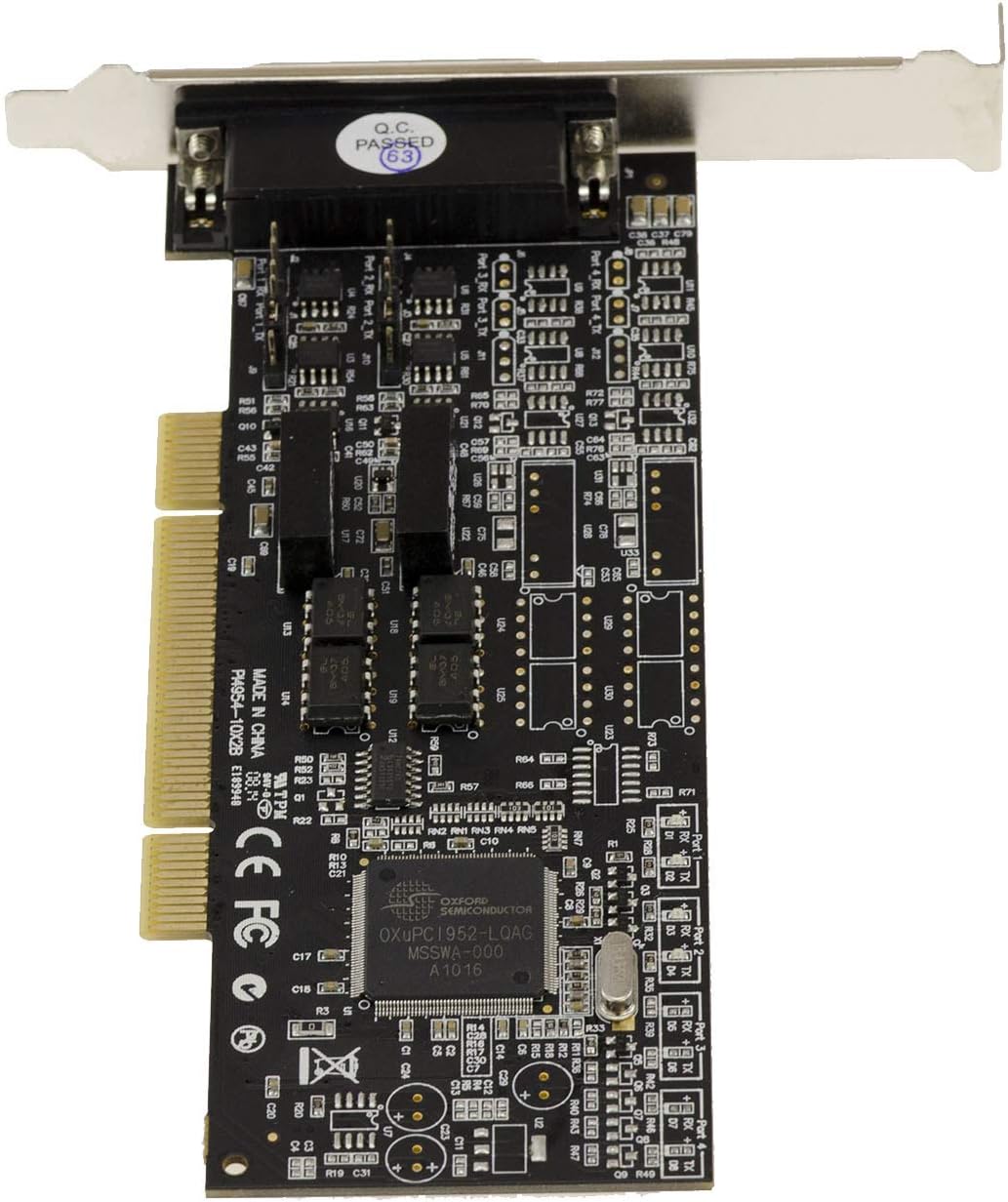 KALEA-INFORMATIQUE 2-port RS422 RS485 PCI controller card with OXFORD OXPCI952 chipset - 2KV ISOLATION, transparent - Image 3