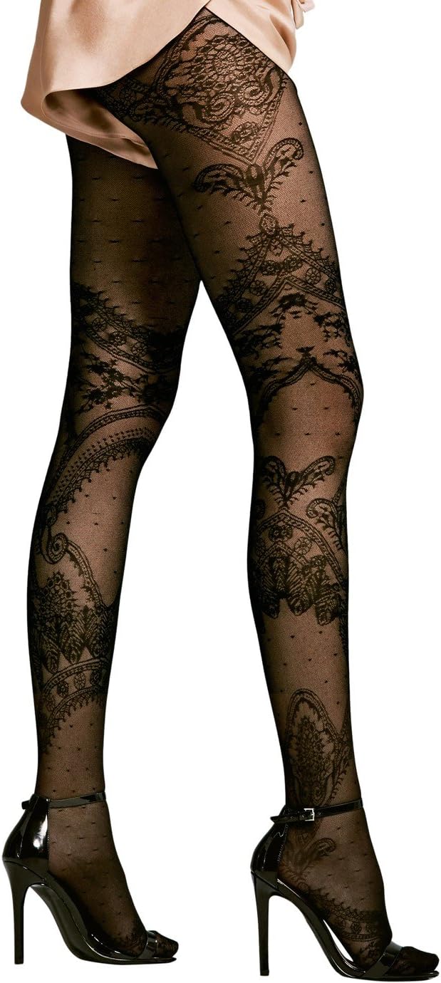 Fiore Paris Henna Tights-Black-Small/2