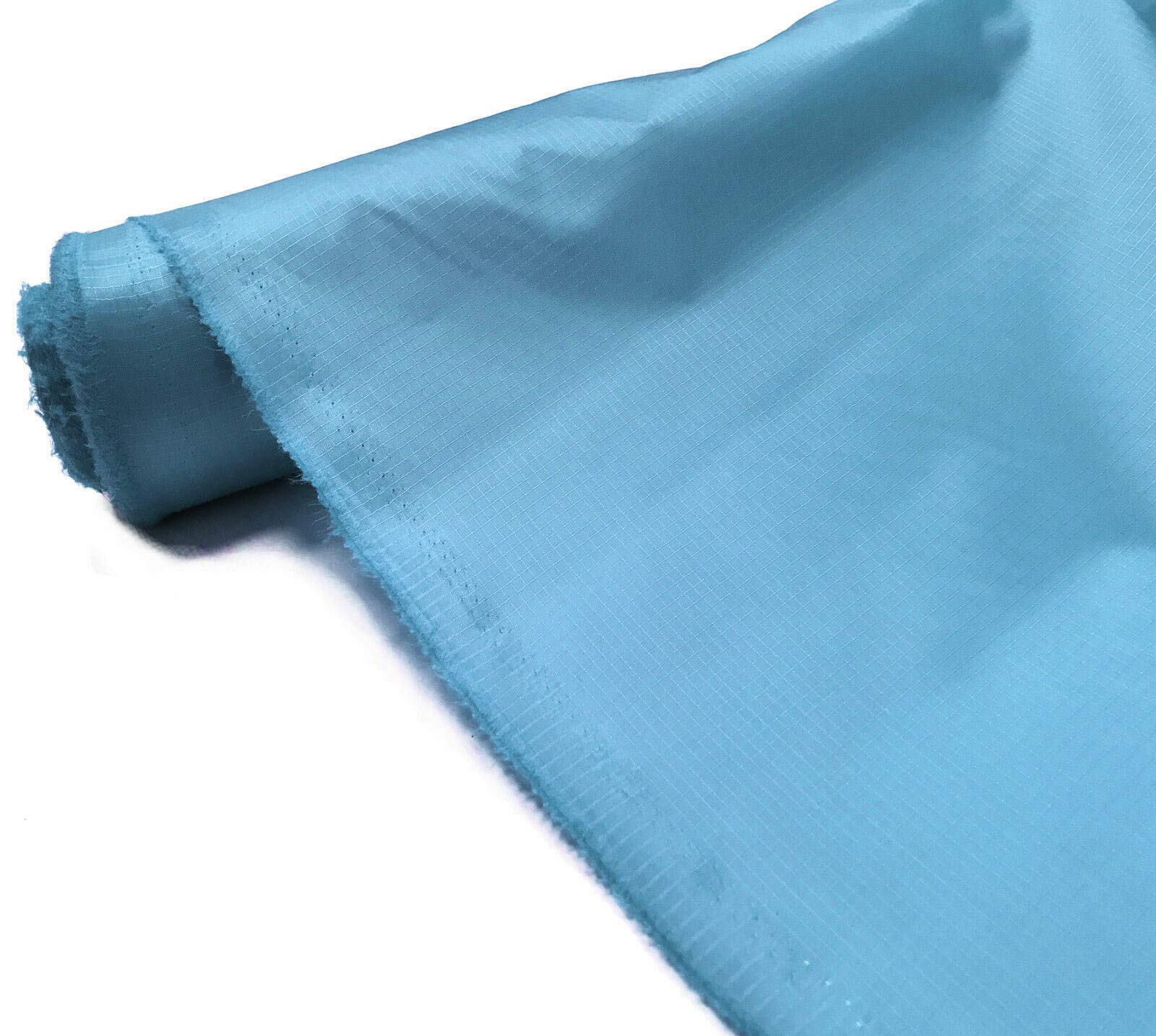 A-Express Sky Blue Ripstop Fabric Waterproof 3.8oz Kite Material Outdoor Cover 5X Meters — image 1