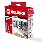 VELCRO Brand Dots with Adhesive White | 200 Pk