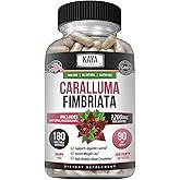 Kaya Naturals - Caralluma Fimbriata 1200mg High Potency Supplement | Maximum Strength Natural Endurance Support, Vegetarian Capsules (180 Count)