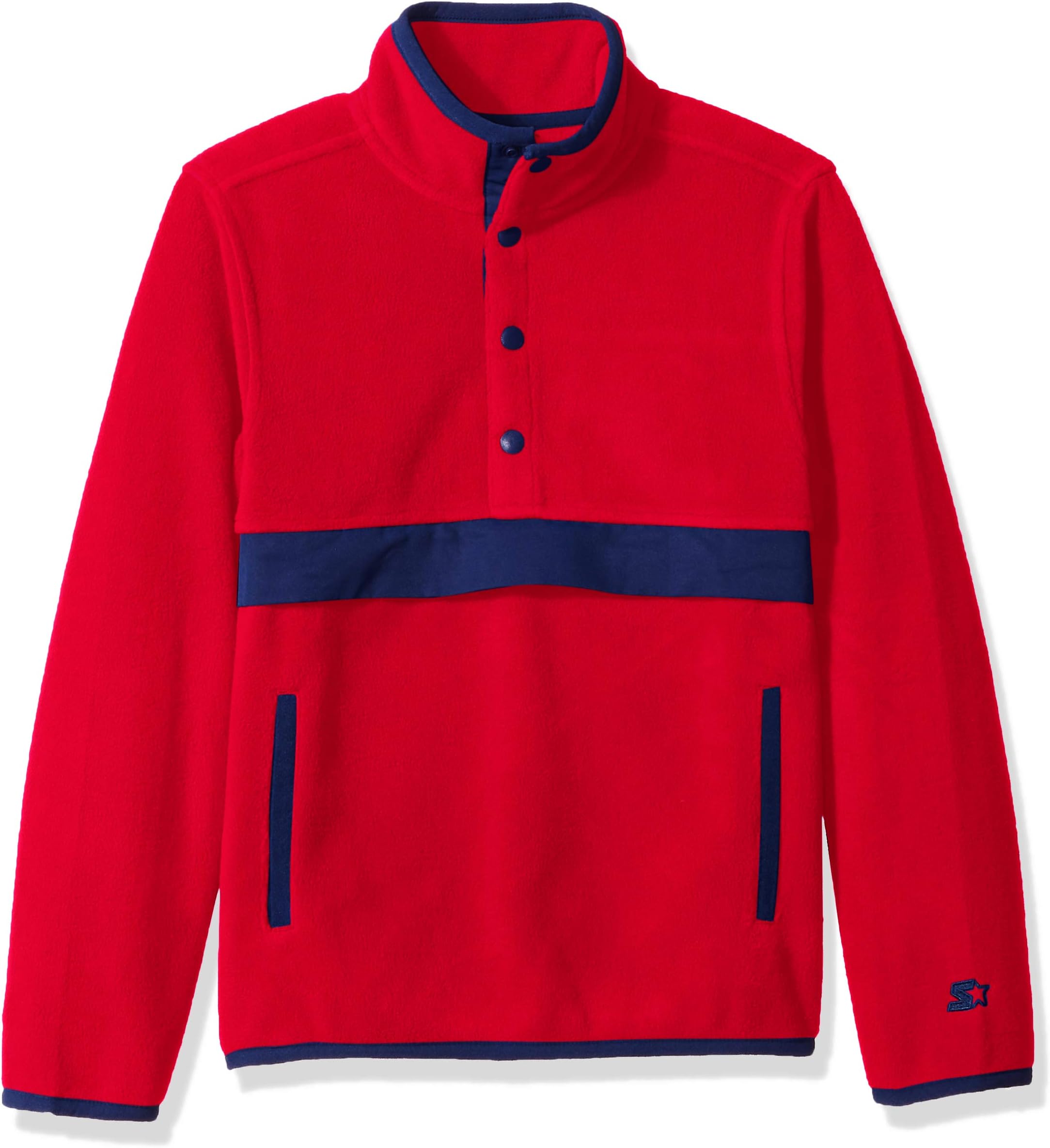 Boys' Polar Fleece Pullover with Pockets, Amazon Exclusive