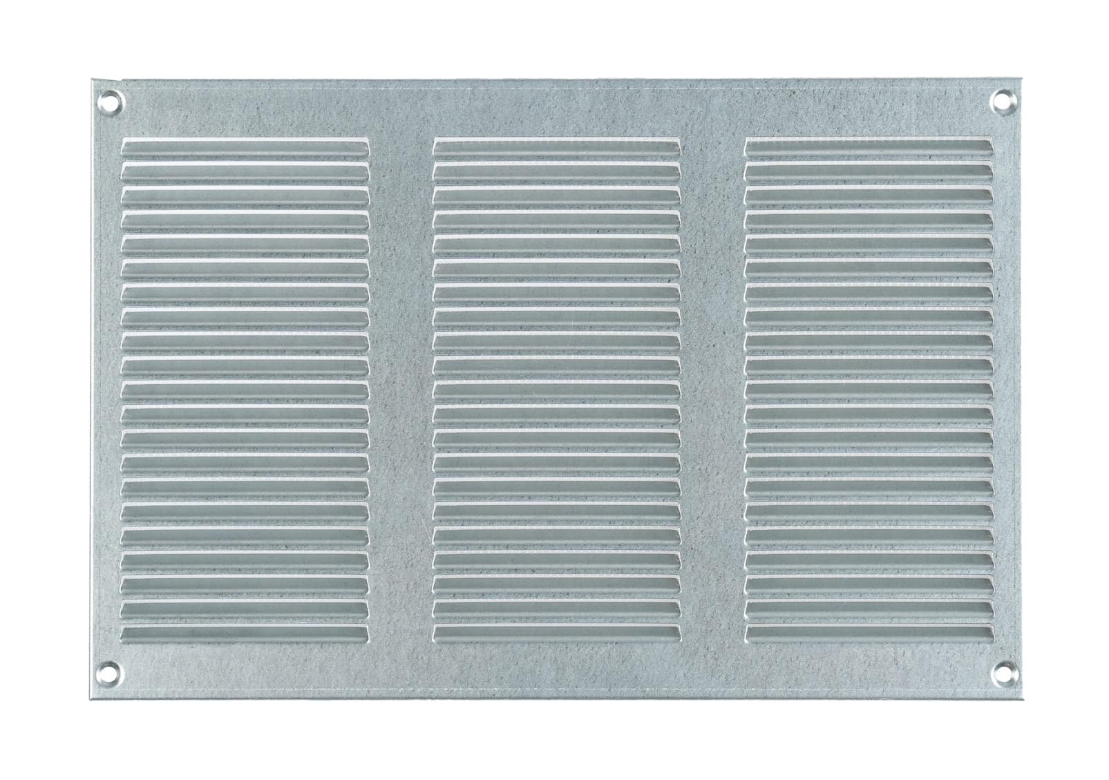 Steinberg14 Galvanised Steel 300x200mm Air Vent Cover with Insect Mesh - 12x8 inch Ventilation Grille - Air Vent Register for Walls and Ceilings - Ventilation Cover for Outdoor and Indoor