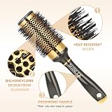 SHINLEA Hair Brush Round 43MM for Blow Drying Aluminum Vent Tubes view 2