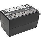 Tripp Lite UPS 350VA Battery Backup Uninterruptible Power Supply, 6 Outlets, Surge Protector, Compact Basic Standby for PC Co