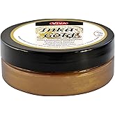 Viva Decor Inka Gold Gilding Wax2.3 oz (Golden Brown) - Wax-Based Metallic Polishing Paste. Quick-Drying Metal Shine, High Gloss Effects for DIY. Decor Paste for Wood, Clay &amp; Terracotta
