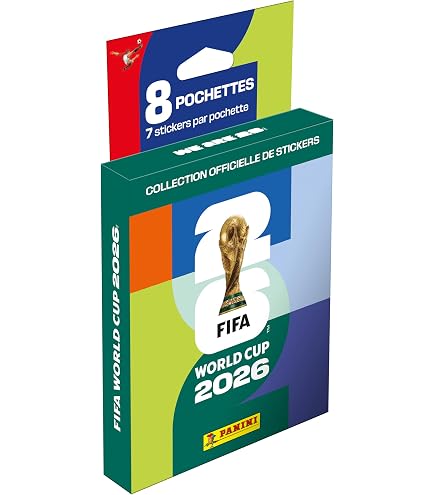Amazon.com: 2026 FIFA World Cup Sticker Collection - Box of 50