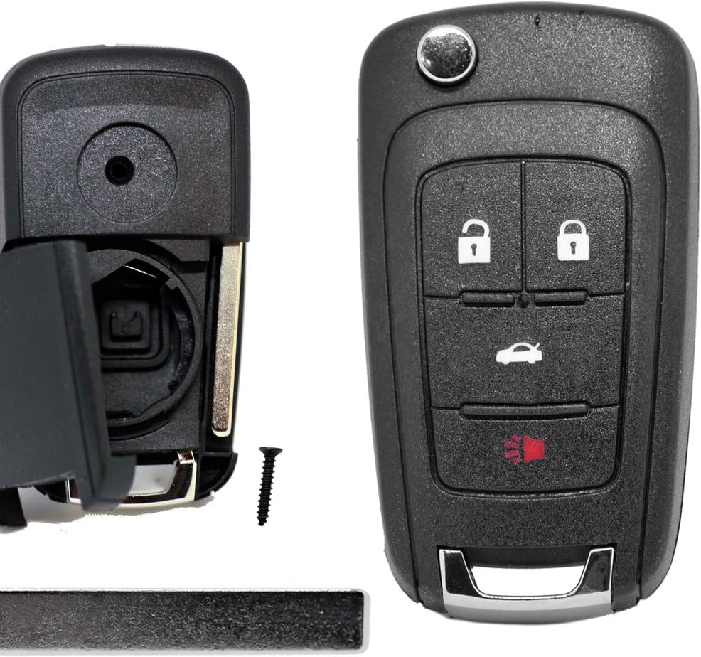 Repuesto Llave Plegable Kit De 3 Botones De Repuesto Para Llave Plegable De Opel (Astra J, Insignia, Corsa E, Meriva B) Irmscher Astra G