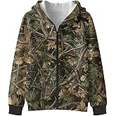 DISNIMO Fleece Hoodie for Boys Zip Up Hoodie Sweatshirt Kids Full Zipper Jackets Hooded with Pocket Winter Coat Clothes