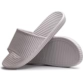 Happy Lily Shower Shoes, Women & Men’s Shower Slippers, Slides Sandals Pool Slides House Slippers Non-Slip Indoor Bathroom Shoes Beach Sandals