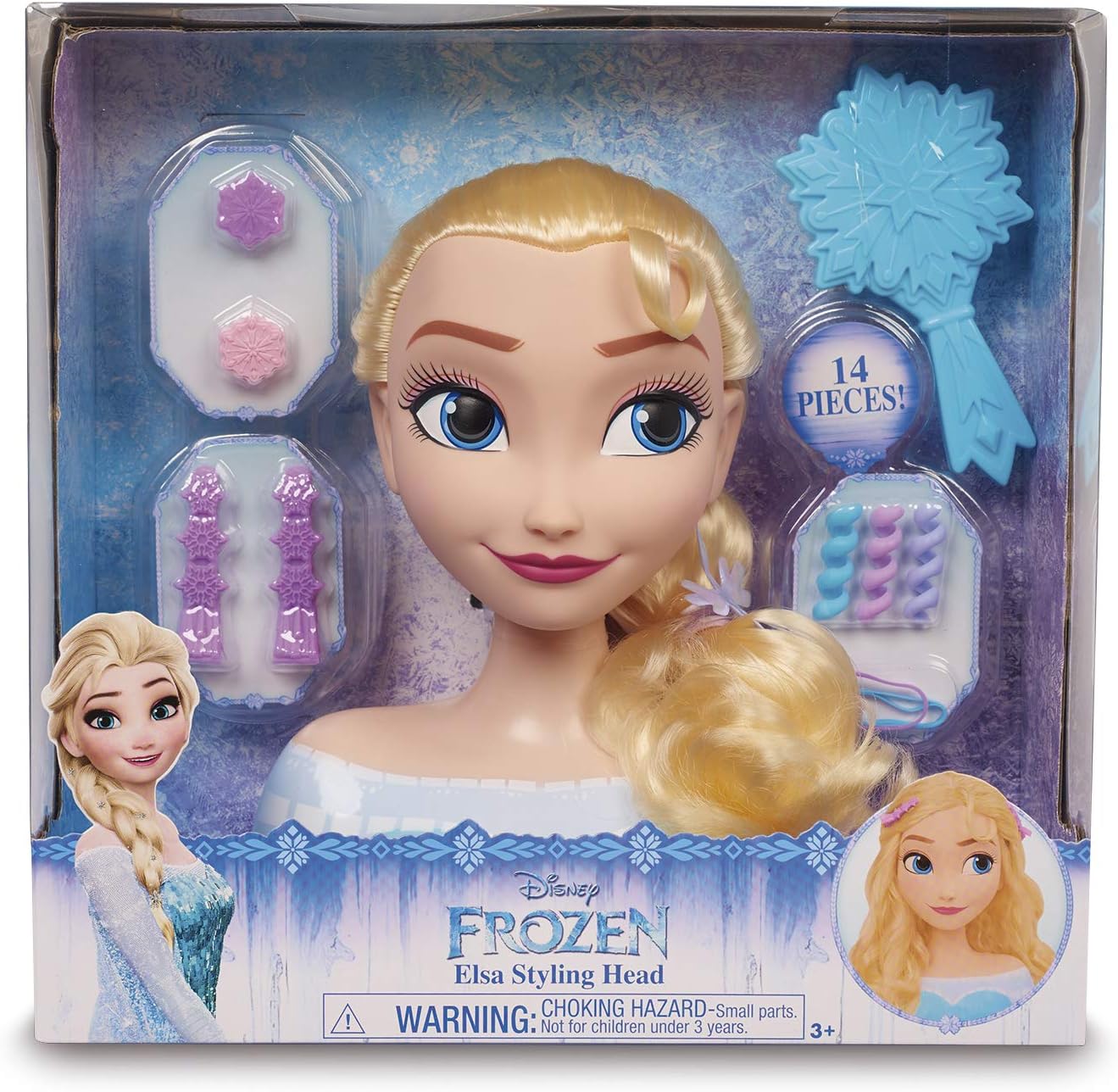 Elsa Busto Peinados El Corte Ingles Peluca Cosplay Peluca Elsa - Main Image