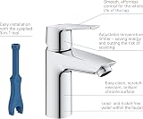 GROHE QuickFix Start Wash Basin Mixer Tap Chrome 28 mm Ceramic Cartridge 0.4 bar view 7