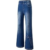 blibean Girls Cute Jeans Kids Zimbaplatinum Demin Pants Size 6-15 Years