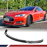 Amazon.com: JC SPORTLINE Carbon Fiber Chin Spoiler fits for Tesla Model