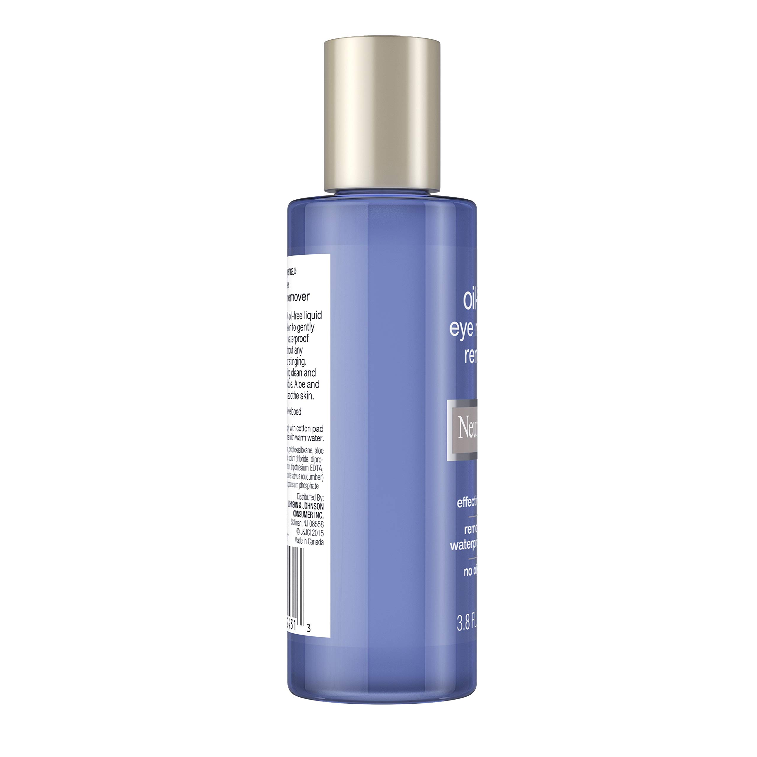 Neutrogena OilFree Liquid Eye Makeup Remover, ResidueFree, NonGreasy