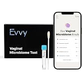 Evvy Vaginal Health Test | At-Home Microbiome Test for BV, Yeast Infection, Ureaplasma &amp; More | Discreet Results in 7&ndash;10 Days | Clinician-Reviewed Report &amp; Rx Options