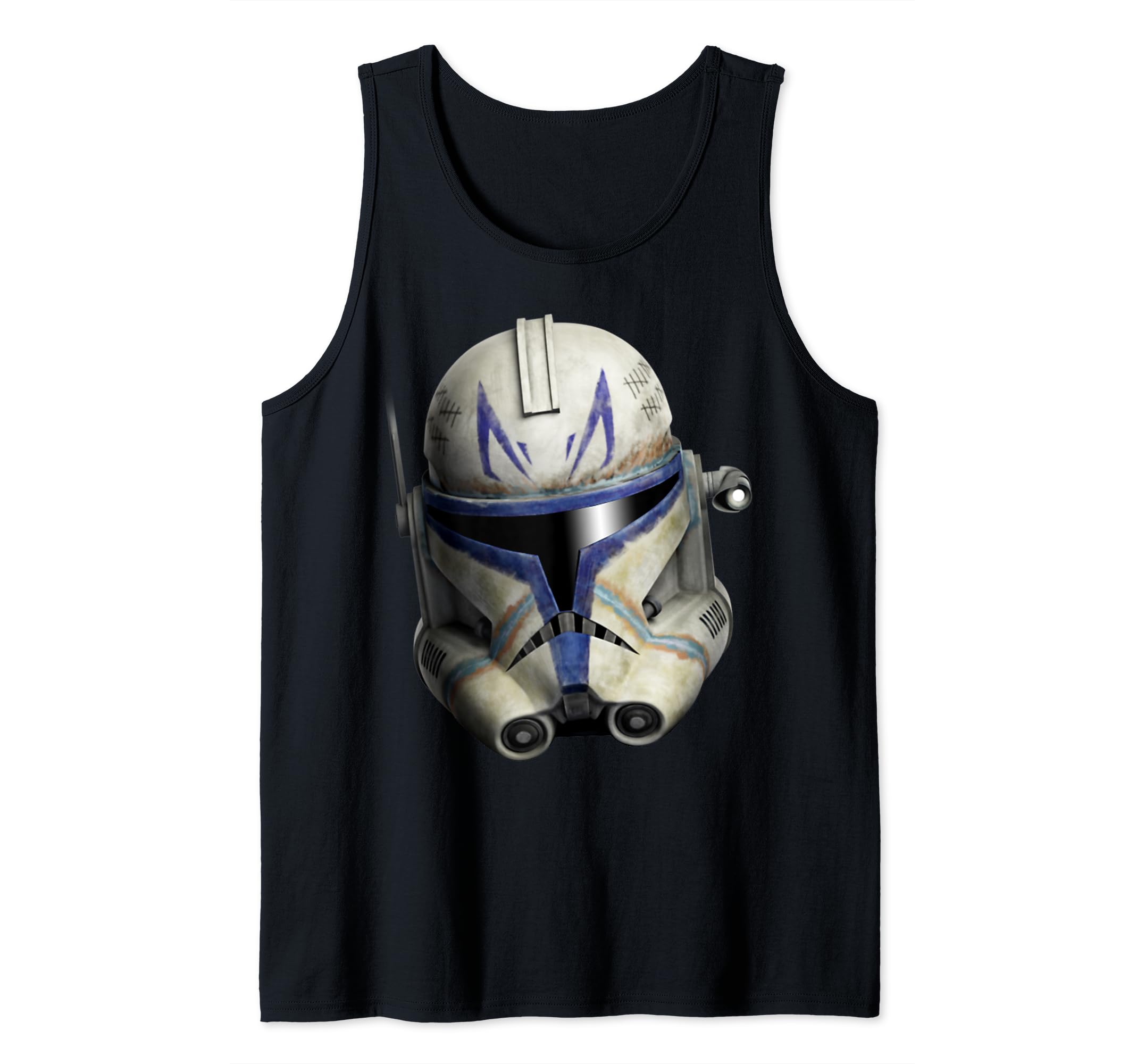 Star Wars: Clone Wars Clone Commander Rex Big Face Tank Top