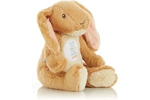 KIDS PREFERRED Guess How Much I Love You Nutbrown Hare Bean Bag Plush, 9 inches (96784)