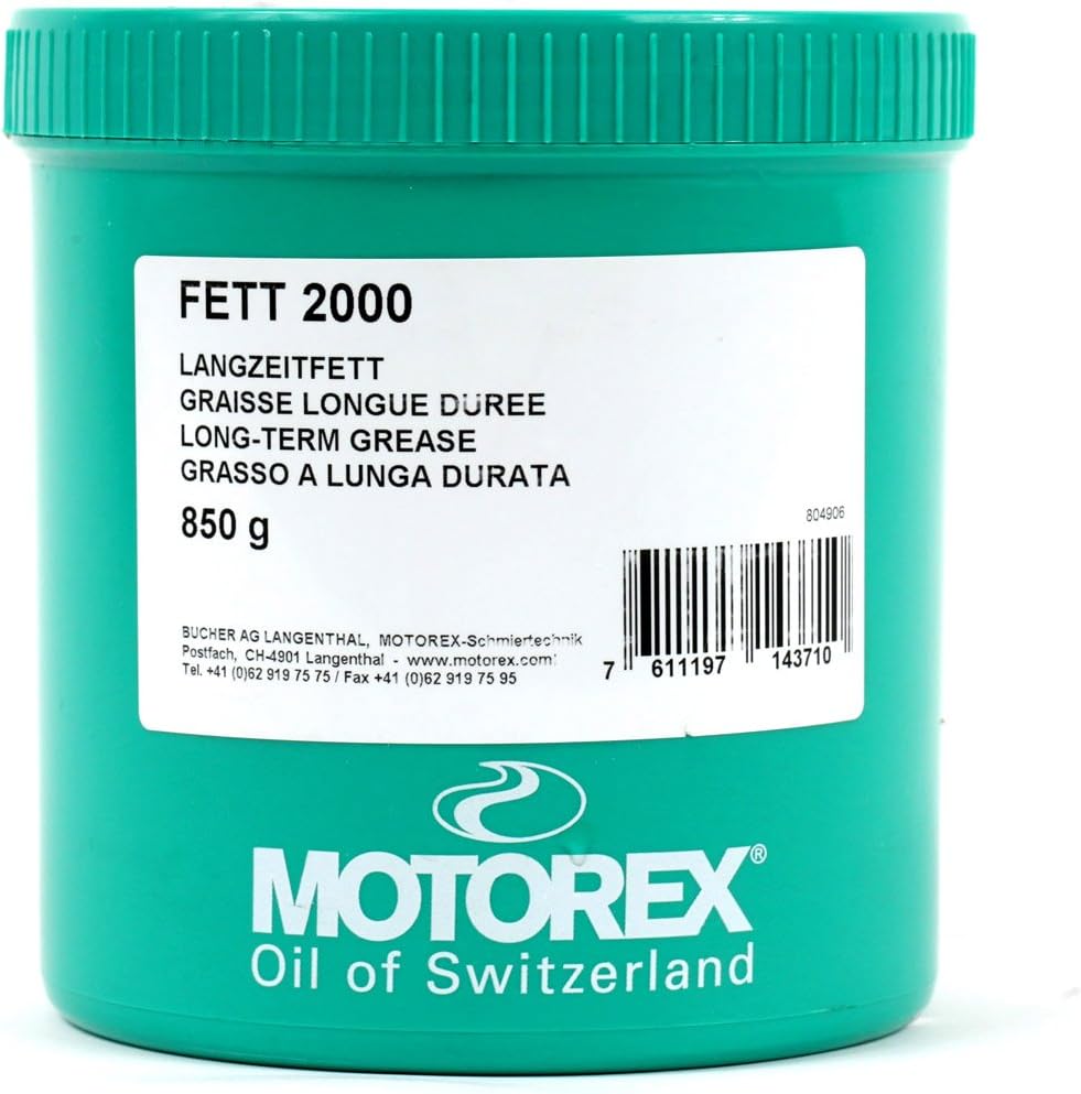 Motorex Grasso 3000 Per Cuscinetti – Grasso Al Litio Alta Pressione – 850g – KP2P-30 – Per Auto E Industria - 4