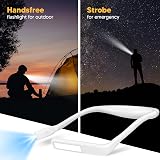 EastPin Neck Reading Light Rechargeable 3 Color Dimming Eye Protection view 7