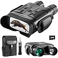 Nightiger Day/Night Vision Binoculars with Ranging Function - Large HD Screen, 10X Digital Zoom, 2624FT Viewing Range, 7000mAh Rechargeable Infrared Night Vision Goggles for Adults