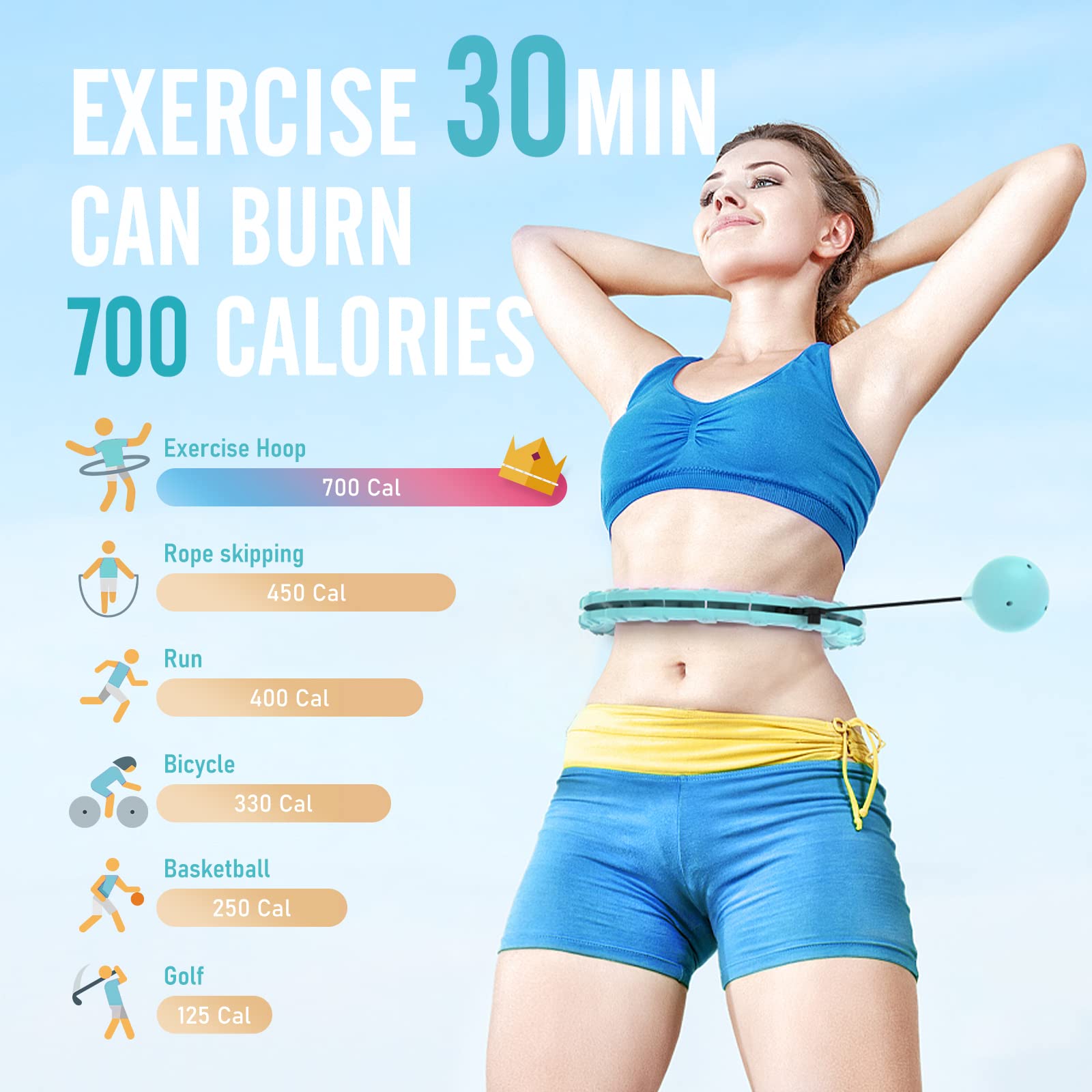 Weighted Hula Circle