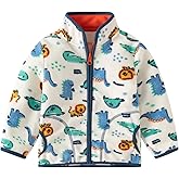AIWUHE Toddler Polar Fleece Jacket Boys Girls Winter Jacket Fall Sweatshirt Zip-up Light Coat Spring Clothes 1-6 Years