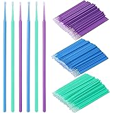 Oruola 300pcs Micro Applicator Brush,Touch Up Paint Brushes for Automotive Paint Chip Repair Disposable,3 Different Sizes of Touch Up Brushes 1.5mm,2mm,2.5mm